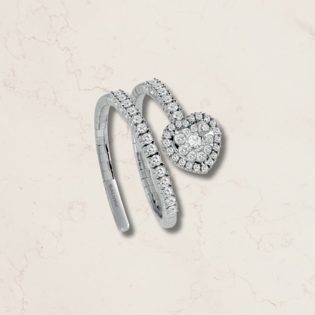 Anello Cuore Pave Salvini